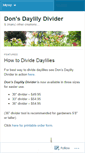 Mobile Screenshot of donsdaylilydivider.com